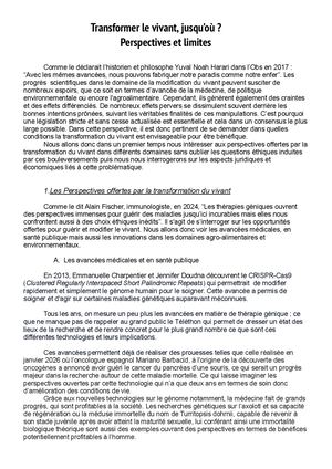 Note De Synthèse 1ère Lycée Léo Ferré Gourdon