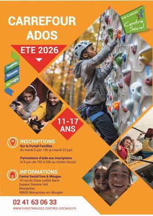 Plaquette Carrefour Ados 2026