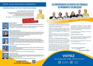 Les indépendants au service des Français de Roumanie et de Moldavie