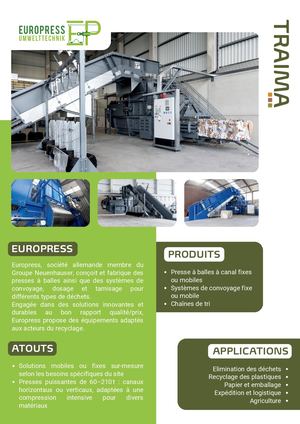 EUROPRESS - TRAIMA