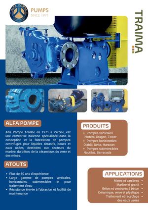 ALFA POMPE - TRAIMA