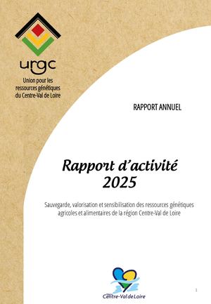 Rapport D'activité 2025 URGC Illustré abrégé