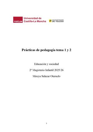 Prácticas De Pedagogía Mireya Salazar