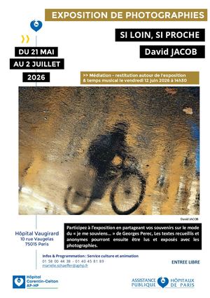 Affiche Expo D Jacob Si Loin Si Proche 2026 Vgr
