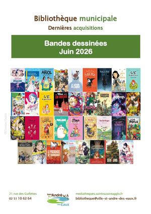 Juin 2026- Nouveautés BD