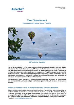 CP - Été Ardèche