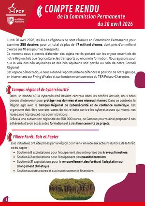 Compte-Rendu Commission Permanente Du 20 Avril 2026