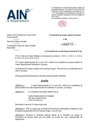 Consultation De Jeunes Enfants Oyonnax