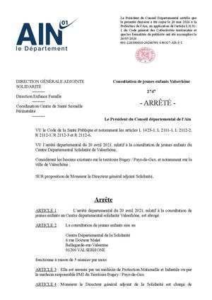 Consultation De Jeunes Enfants Valserhône