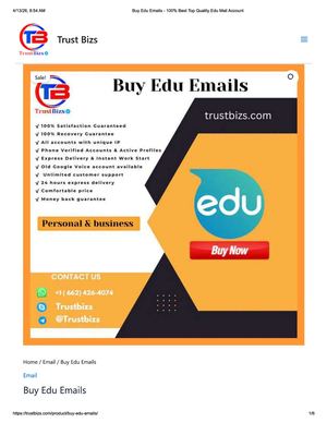 Buy Edu Emails