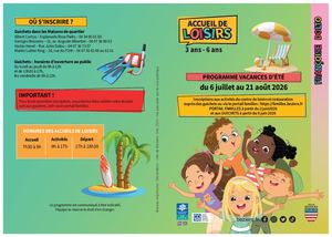 DOLTO PROGRAMME VACANCES ÉTÉ 2026