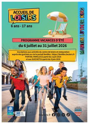 MLK PROGRAMME VACANCES ÉTÉ 2026