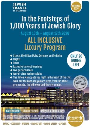 In the Footsteps of 1,000 Years of Jewish Glory