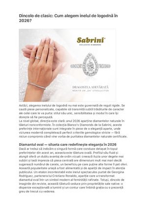 Dincolo De Clasic Cum Alegem Inelul De Logodnă În 2026?