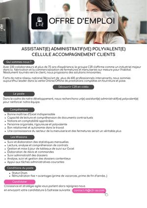 Assistant Administratif Polyvalent