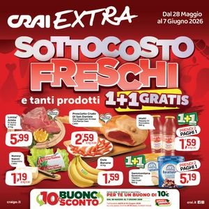 Volantino CRAI Ama Extra Nord dal 28 maggio al 7 giugno