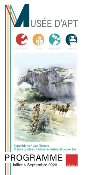 Musée d'Apt Prog juillet/Sept