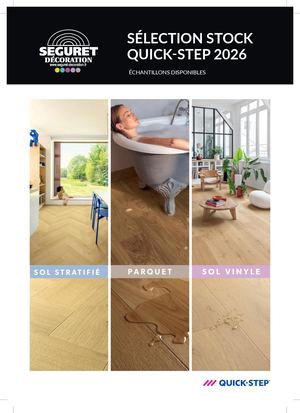 Catalogue Selection Stock Quick Step 2026