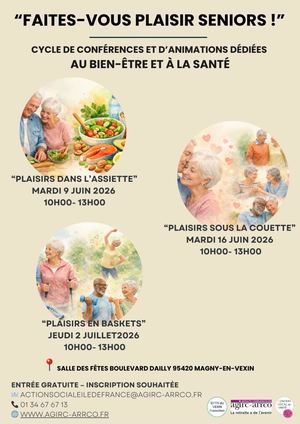 2026 Dates Conférences Seniors