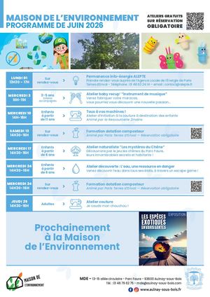 Programme Mde - Juin 2026
