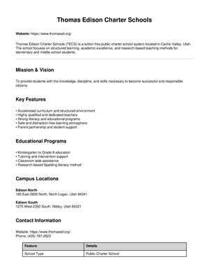 Thomas Ed Company Profile
