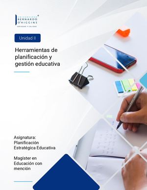 U2-S4 Herramientas De Planificación Y Gestión Educativa