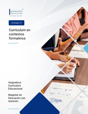 U3-S6 Currículum En Contextos Formativos