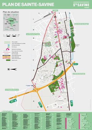 Plan de Sainte-Savine
