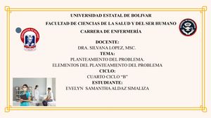 Planteamiento del problema - Elementos del planteamiento del problema