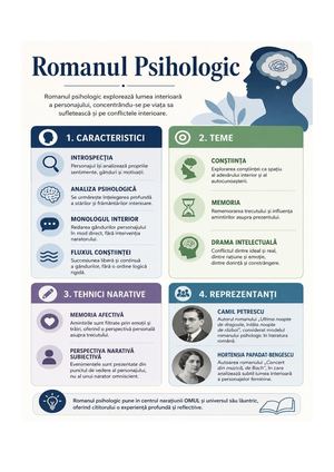 Romanul Psihologic
