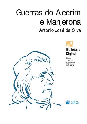 Guerras Do Alecrim E Manjerona António José Da Silva