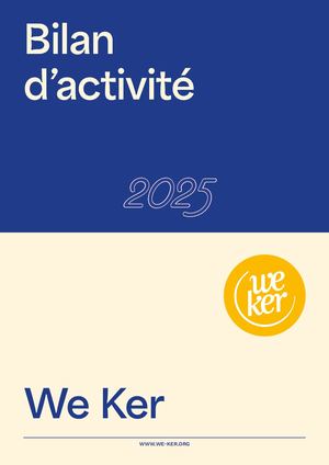 Rapport Activite 2025 Weker