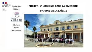 Prix académique "Lycée" Tous Unis pour la laïcité 2026 : Lycée professionnel Les Côteaux de Cannes