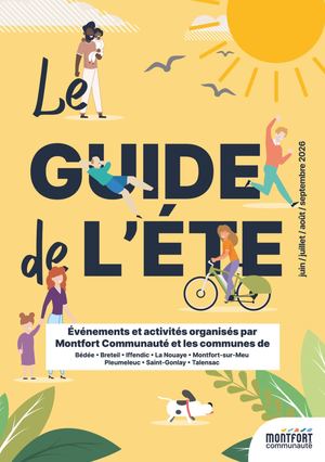 Guide de l'été 2026 de Montfort communauté et ses communes