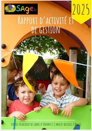 Rapport d'activité - SAGE - 2025