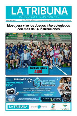 Diario 26 De Mayo De 2026 Edición 2332
