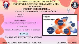 Marco Administrativo Anexo
