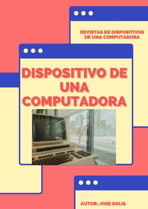Dispositivos de una computadora