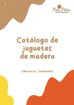 Catalogo dia del niño