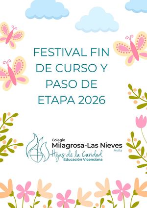 Programa Fin Curso 2026