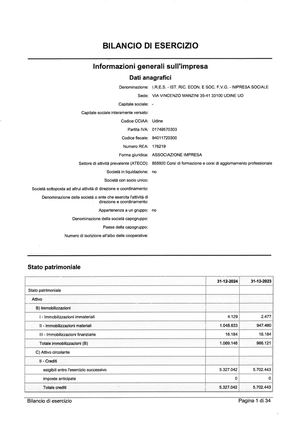 Bilancio Civilistico IRES 2024