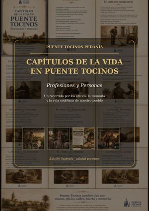 Libro Capitulos Vida Puente Tocinos Profesiones Personas