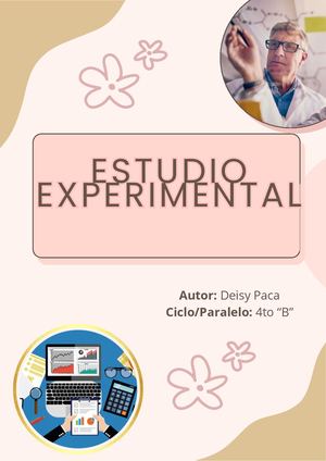 Estudio Experimental Deisy Paca