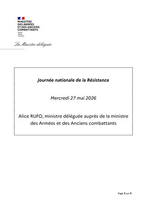 Journée Nationale De La Résistance