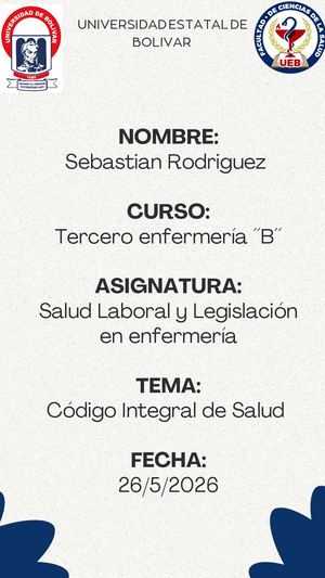 Código Integral de Salud