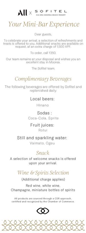 Your Mini Bar Experience