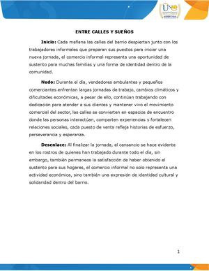 Entre Calles Y Sueños