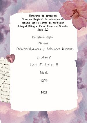 Portafolio dijital Lurys Flores