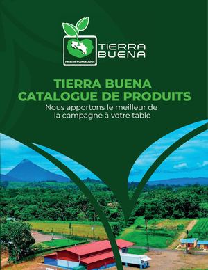 Tierra Buena Catalogue De Produits Surgelés Et Frais