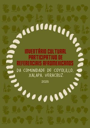 Inventário Cultural Participativo De Referenciais Afromexicanos